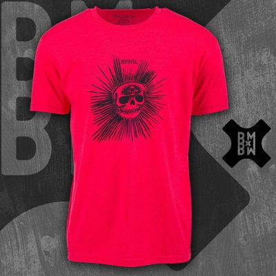 Bent Metal BENT SKULL TEE red