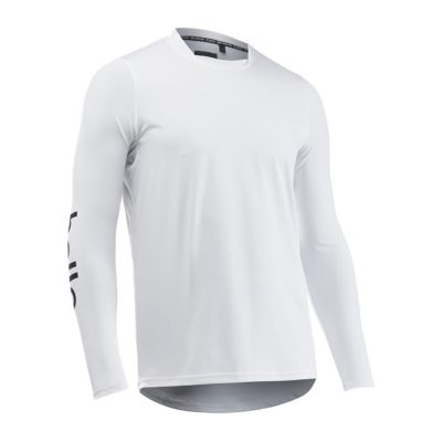 Вело джърси с дълъг ръкав NORTHWAVE BOMB HELLO GOODBYE JERSEY white