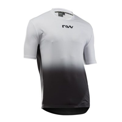 Вело джърси с къс ръкав NORTHWAVE EDGE 2 JERSEY light grey/black
