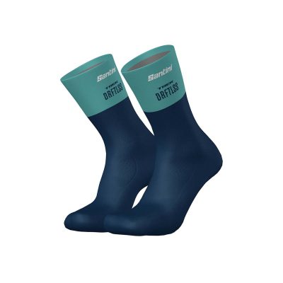 Вело чорапи Santini Trek Driftless Team Replica Dark Blue