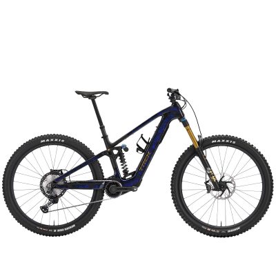 Електрически карбонов велосипед с пълно окачване 2026 TREK FUEL+ LX 9.8 XT EU Gloss Navy Smoke/Matte