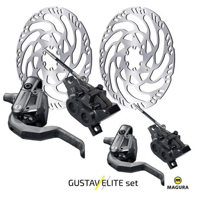 Хидравлични дискови спирачки за велосипед MAGURA GUSTAV ELITE