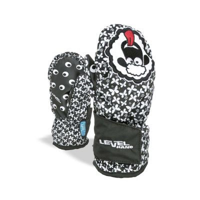 Level ANIMAL MITT pk white