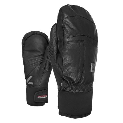 Level OFF PISTE LEATHER MITT Black