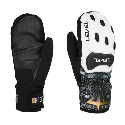 Level RACE REPLICA MITT PK White