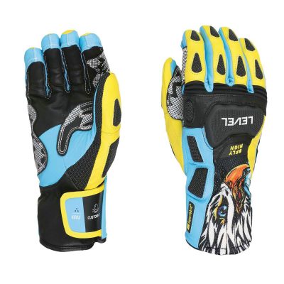 Level SQ CF GLOVE YELLOW-BLUE