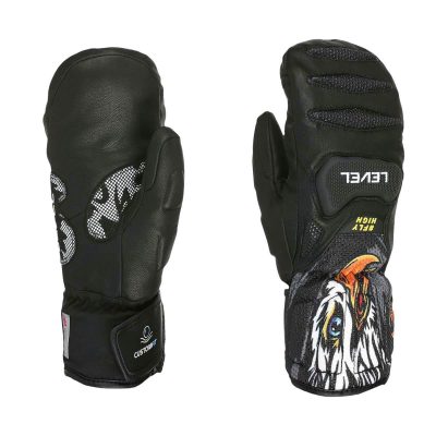 Level SQ JR CF MITTEN PK BLACK
