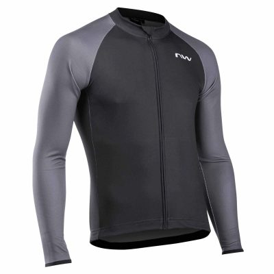 Northwave BLADE 4 JERSEY LS black/dark grey