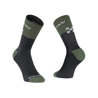 Northwave EDGE SOCK gren fore/black