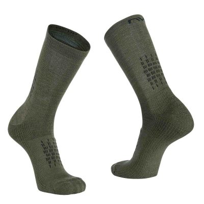 Northwave FAST WINTER HIGH SOCK forest green/black