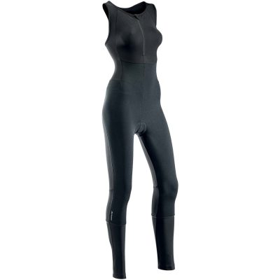 Northwave FAST WMN POLARTEC BIBTIGHT MS black