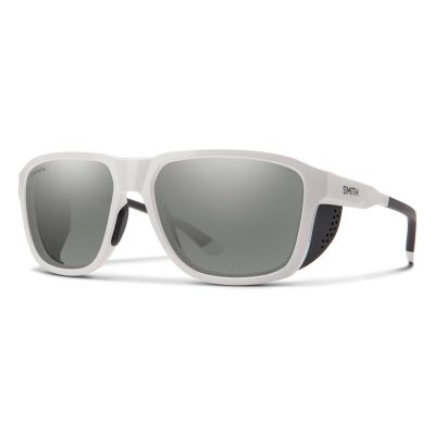 Smith EMBARK WHITE ChromaPop Polarized Platinum Mirror