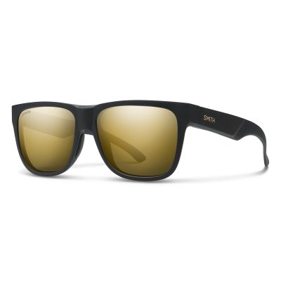 Smith LOWDOWN 2 Matte Black Gold ChromaPop Polarized Black Gold
