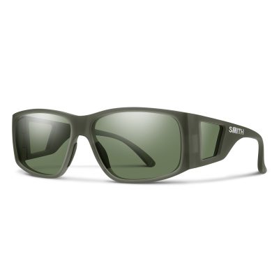 Smith MONROE PEAK Matte Moss Crystal ChromaPop Polarized Gray Green