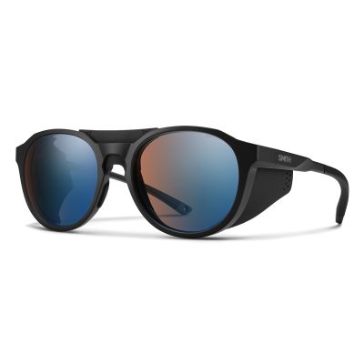 Smith VENTURE Matte Black ChromaPop Glacier Photochromic Copper Blue Mirror