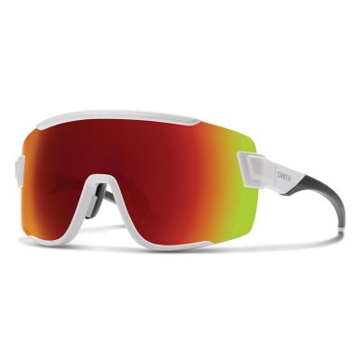 Smith WILDCAT WHITE ChromaPop Red Mirror
