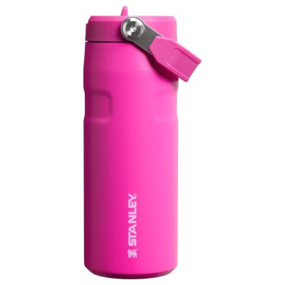 Stanley The IceFlow™ Bottle Flip Straw 2.0 0.47L / 16oz Violet Blossom