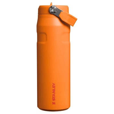 Stanley The IceFlow™ Bottle Flip Straw 2.0 0.7L / 24oz Goldenrod Coral