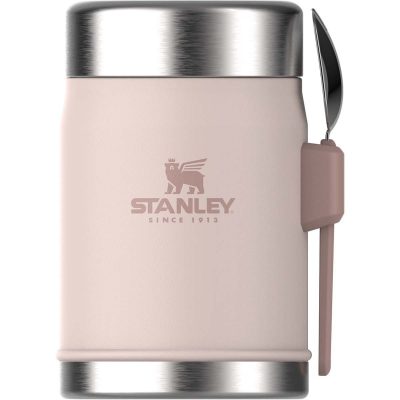 Stanley The Legendary Food Jar + Spork .4L / 14oz Rose Quartz