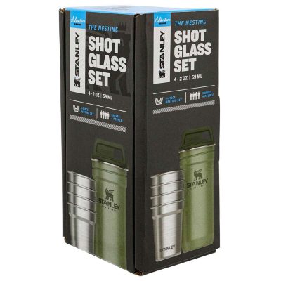 Stanley THE NESTING SHOT GLASS SET Hammertone Green