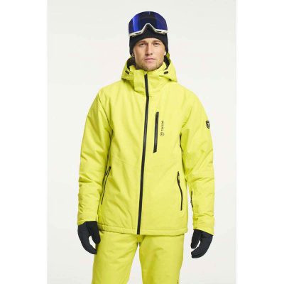 Tenson BRENDON SKI JACKET MEN Light Yellow