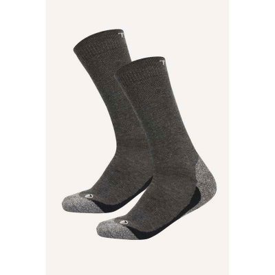 Tenson Core Hiking Crew Sock 2-Pack Antracithe