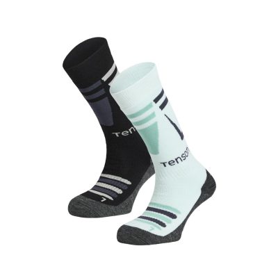 Tenson CORE SKI SOCK 2-PACK Grey Green