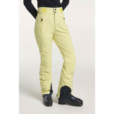 Tenson GRACE SOFTSHELL SKI PANTS WOMAN Light Yellow