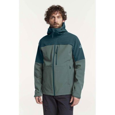 Tenson Himalaya Softshell Stretch Jacket Men Dark Green