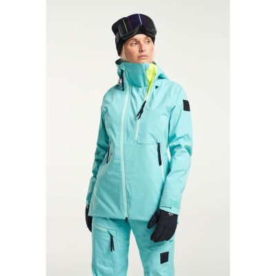 Tenson SHIBUI SHELL JACKET WOMAN Light Turqouise