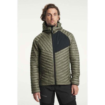 Tenson SKI TOURING PUFFER JACKET MEN Dark Olive