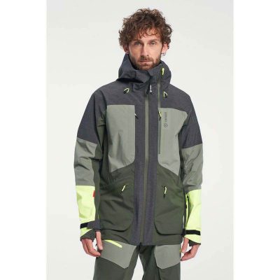 Tenson SKI TOURING SHELL JACKET MEN Dark Green