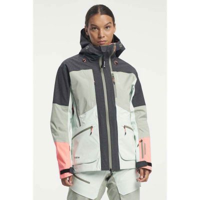 Tenson SKI TOURING SHELL JACKET WOMEN Light Green