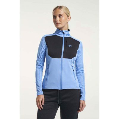 Tenson Txlite Full Zip Women Light Blue