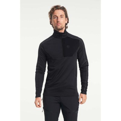 Tenson TXLITE HALF ZIP MEN Dark Olive