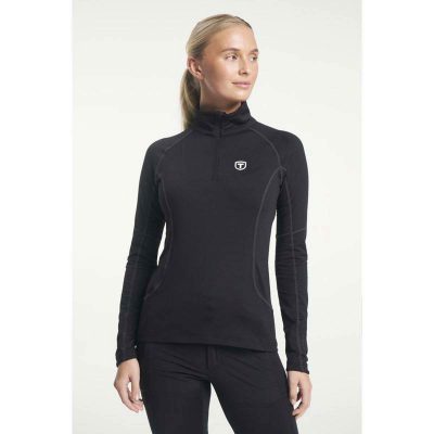 Tenson Txlite Half  Zip Women Black