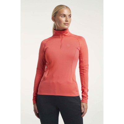 Tenson Txlite Half  Zip Women Coral