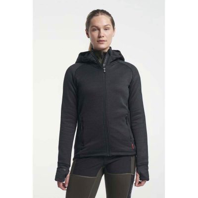 Tenson Txlite Midlayer Hoodie Zip Women Black