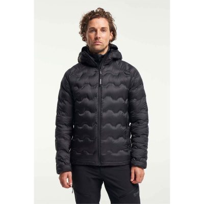 Tenson TXLITE SHIBUI HOOD DOWN PUFFER MEN Black