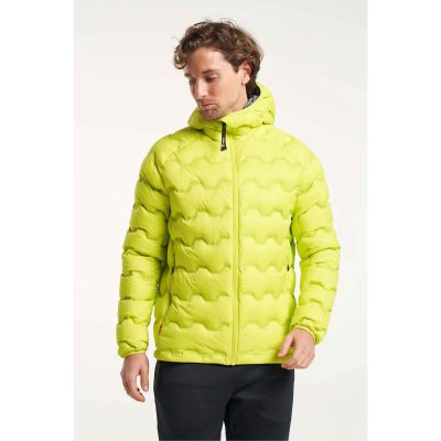 Tenson TXLITE SHIBUI HOOD DOWN PUFFER MEN Light Yellow