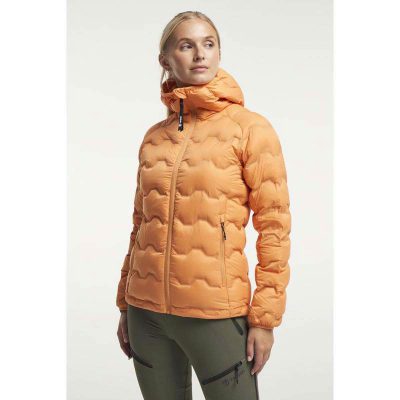 Tenson TXLITE SHIBUI HOOD DOWN PUFFER WOMAN Apricot