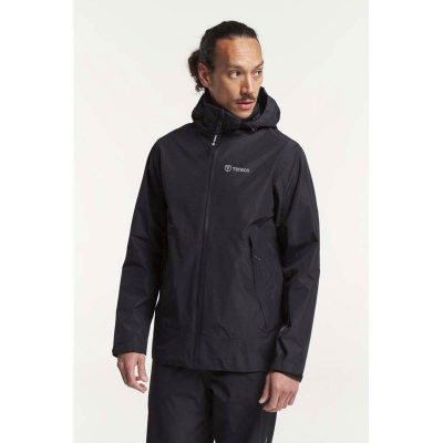 Tenson Winga Rain Jacket Men Black