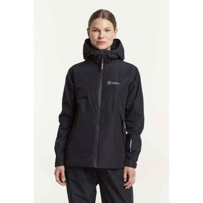 Tenson Winga Rain Jacket Women Black