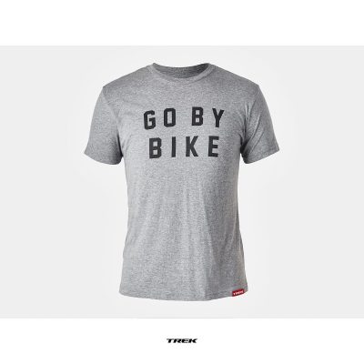Trek Go By Bike T-Shirt Grey